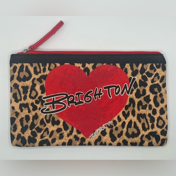 Brighton Handbags - Brighton Leopard Cosmetic Pouch